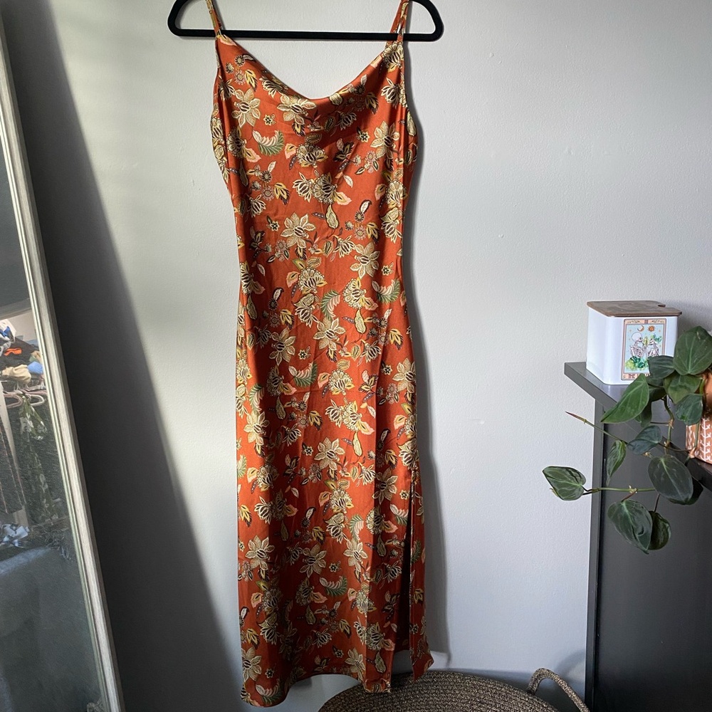 Burnt Orange Dress